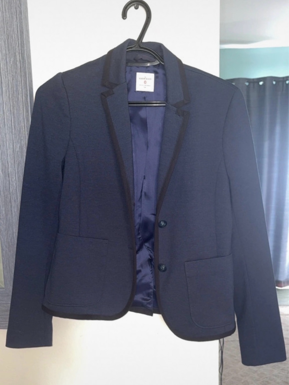 GAP Navy Blazer with Black Trim